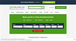 Desktop Screenshot of globkurier.pl